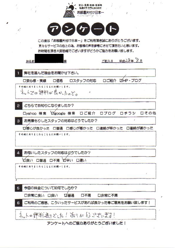 アンケート 214