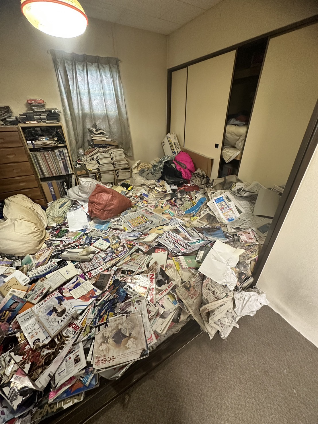 東京都練馬区の不用品回収及びお部屋の片づけを行いました