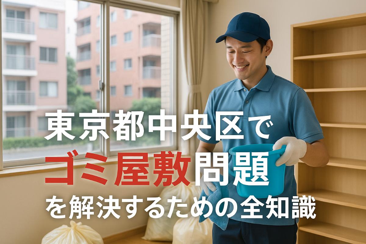 東京都中央区でゴミ屋敷問題を解決するための全知識