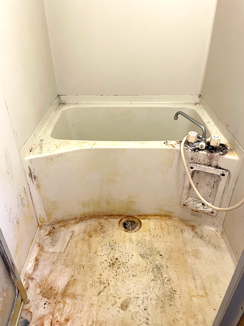 お風呂ビフォー