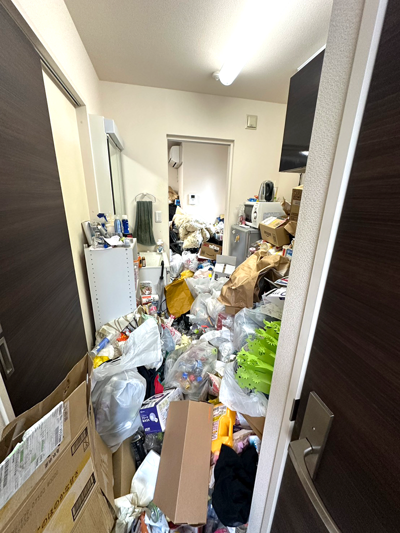 中野区アパートにてビフォー