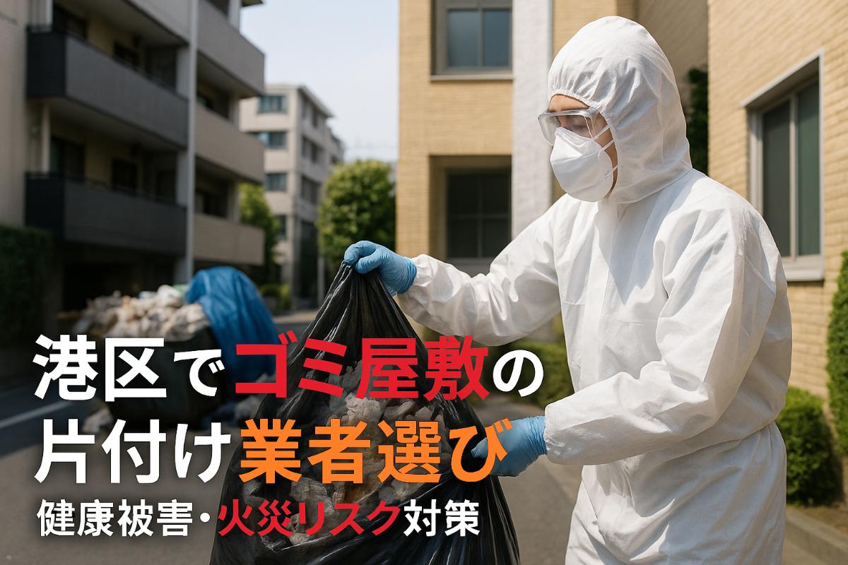港区でゴミ屋敷の片付け業者選び徹底解説｜健康被害・火災リスク対策も専門家が解説