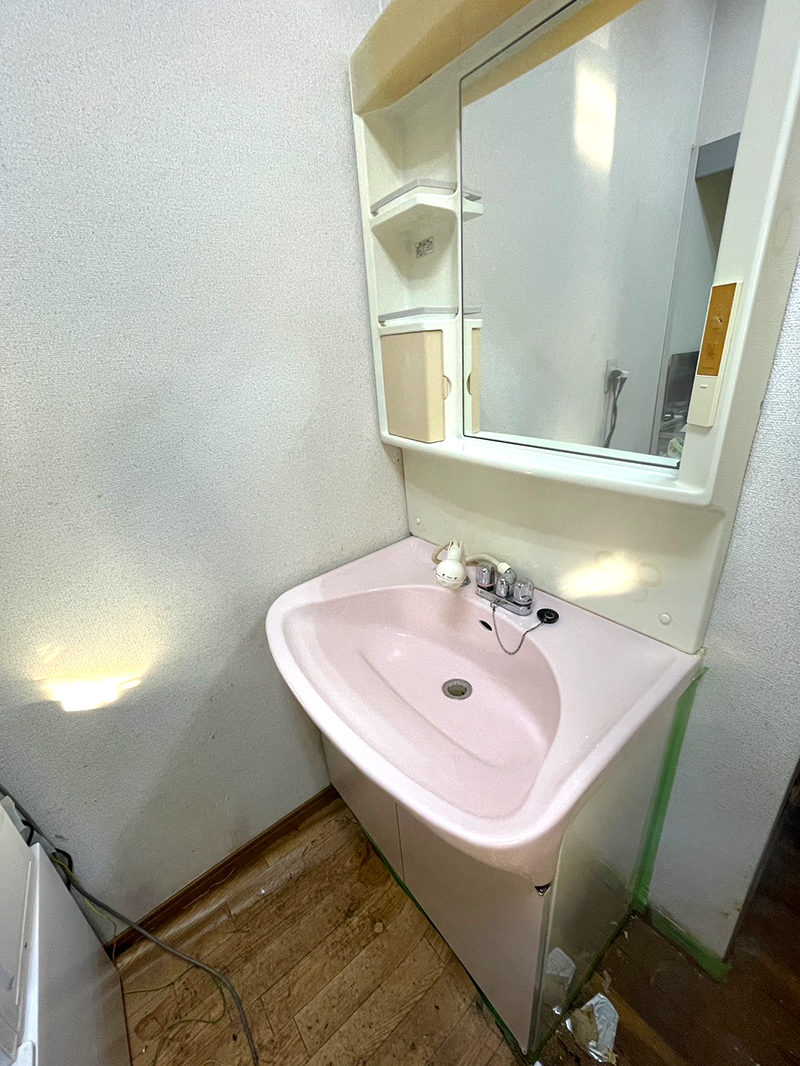 洗面台アフター