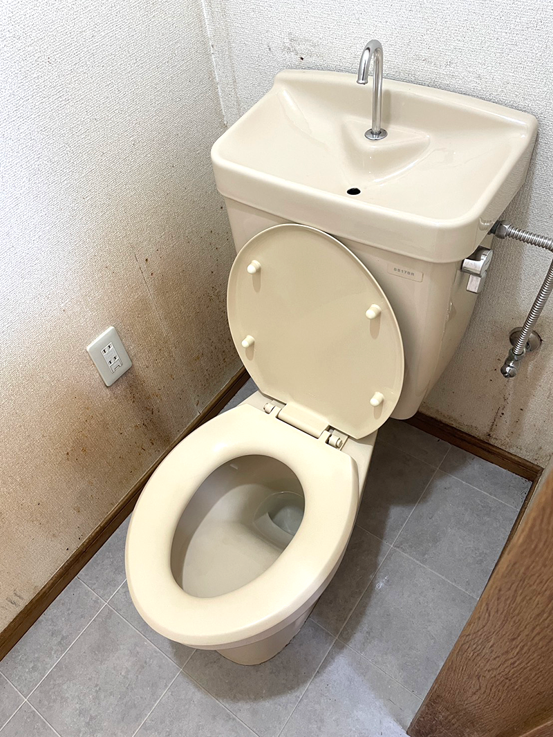 トイレアフター